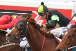 Sir Moments Pokes Clear to Win 2014 Queensland Guineas
